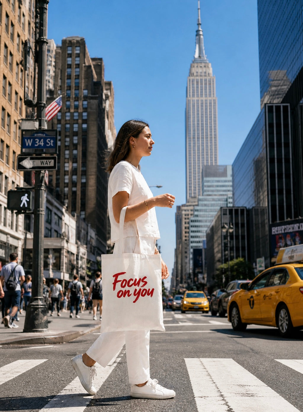 01 Focus on you Tote Bag